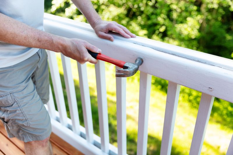 Porch Rail Repair in Wilmington, NC